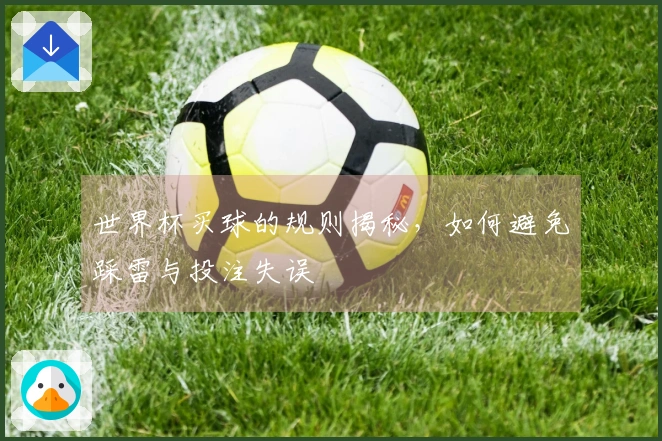 世界杯买球的规则揭秘，如何避免踩雷与投注失误